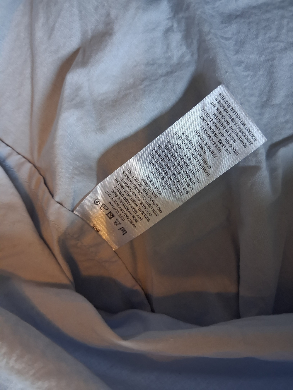 Frech Connection Light Blue Short-Sleeve  Shirt Boxy Oversized Medium - Picture 6 of 8